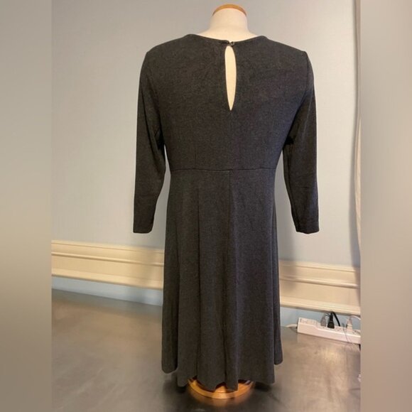 Adrienne Vittadini - gray shift dress - Picture 6 of 9